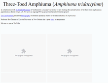Tablet Screenshot of amphiumas.org
